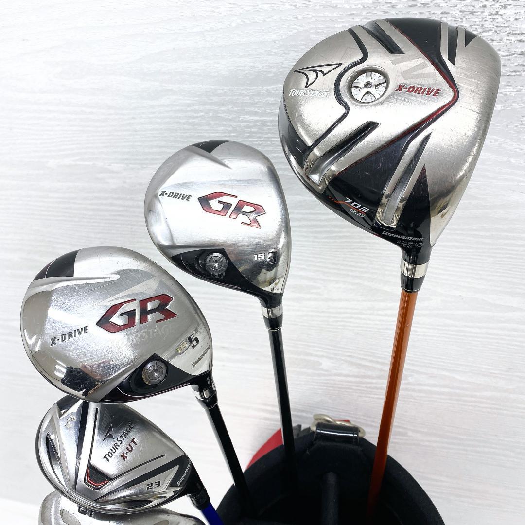 【豪華‼】 TOURSTAGE ツアーステージ メンズ ゴルフクラブ セット S