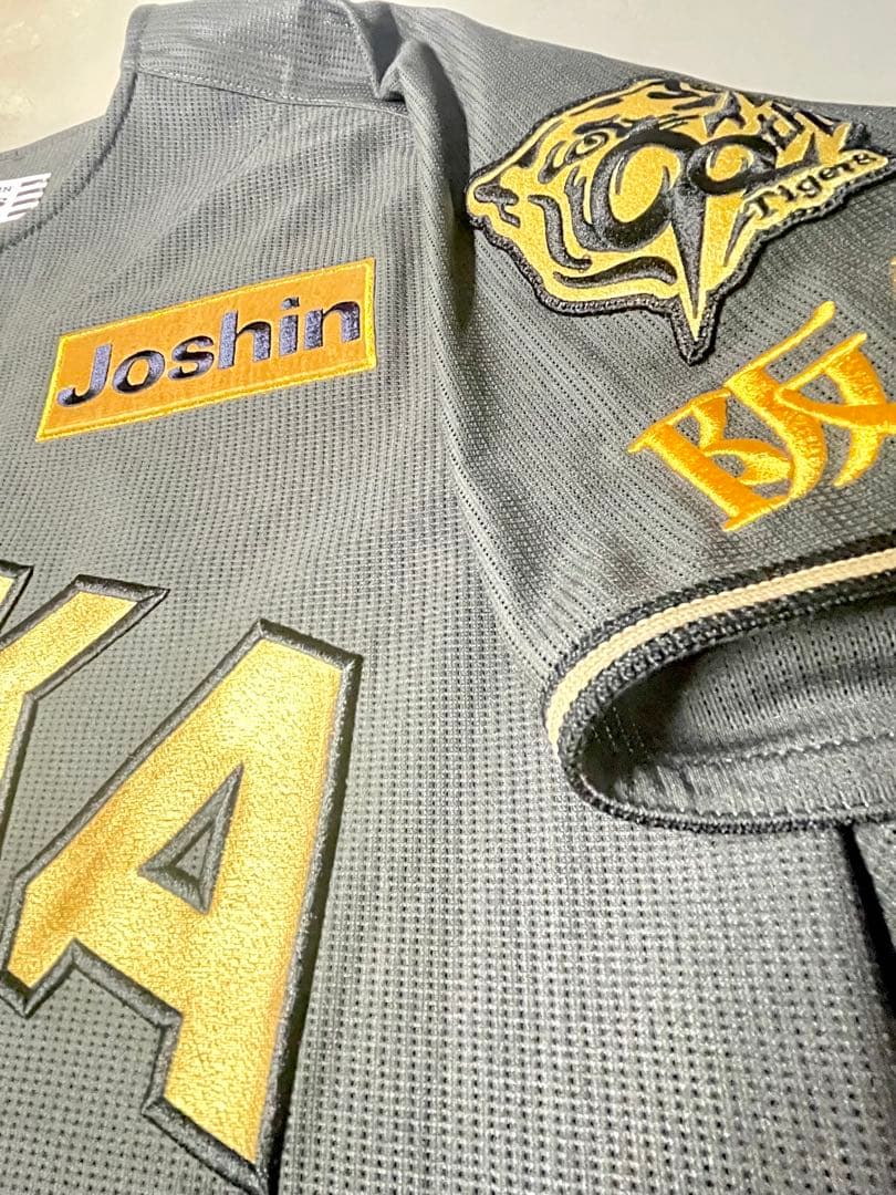 阪神タイガース 近本光司 ブラックダイナマイト プロコレ風 カスタムユニフォーム