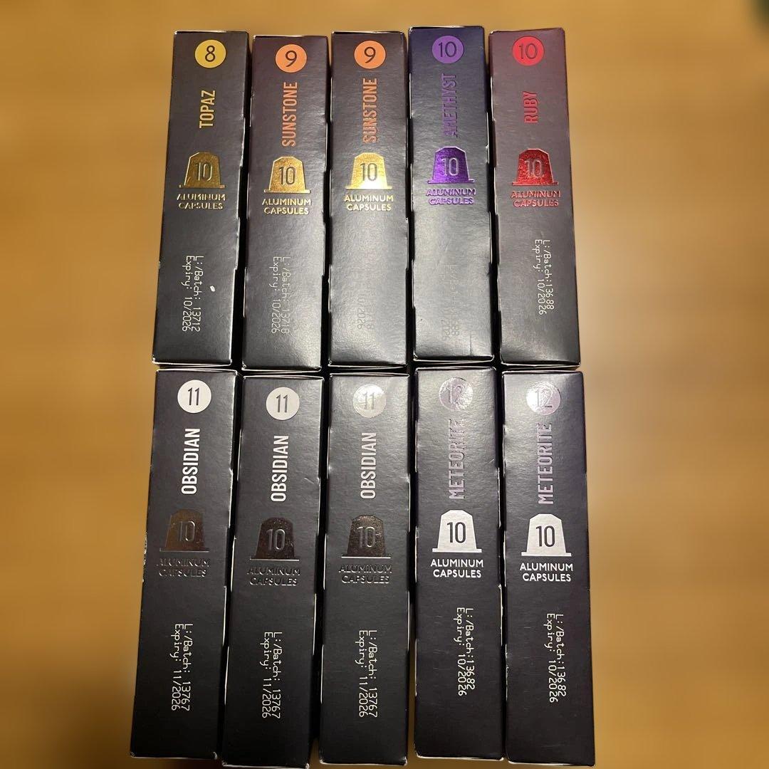 10セット　100杯分　ROSSO CAFFE ロッソカフェ　ネスプレッソ　互換