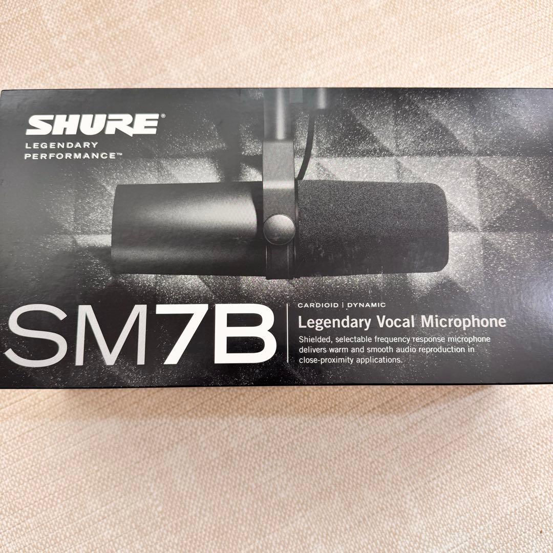 SHURE SM7B ダイナミックマイク　プリアンプ付き