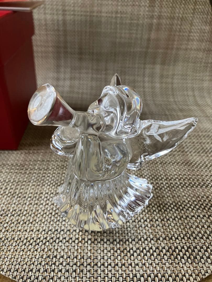 Baccarat クリスタル　ラッパを吹く天使