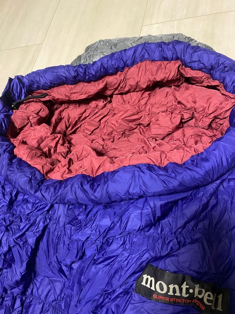 美品！人気の定番！モンベル！高品質 650FP ダウンハガー#2 収納袋付き！