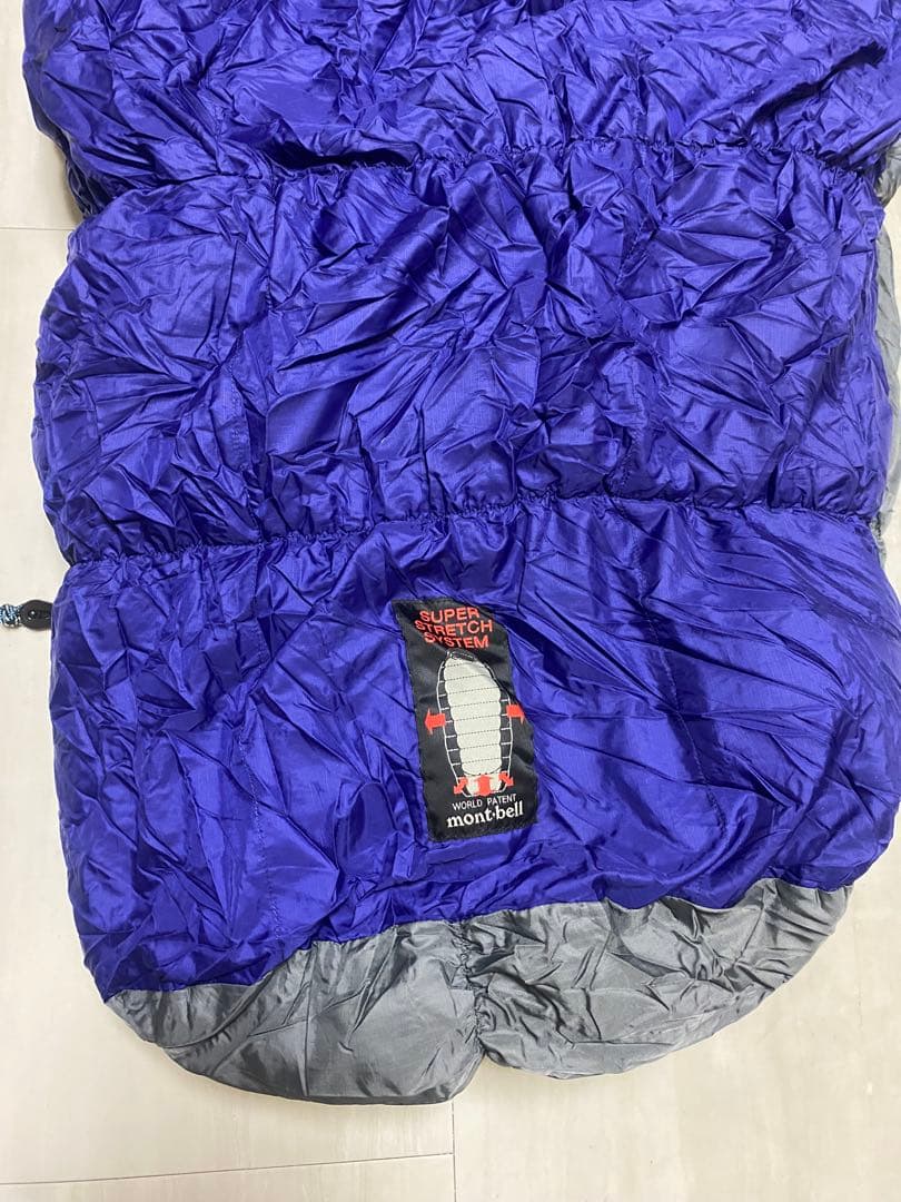 美品！人気の定番！モンベル！高品質 650FP ダウンハガー#2 収納袋付き！