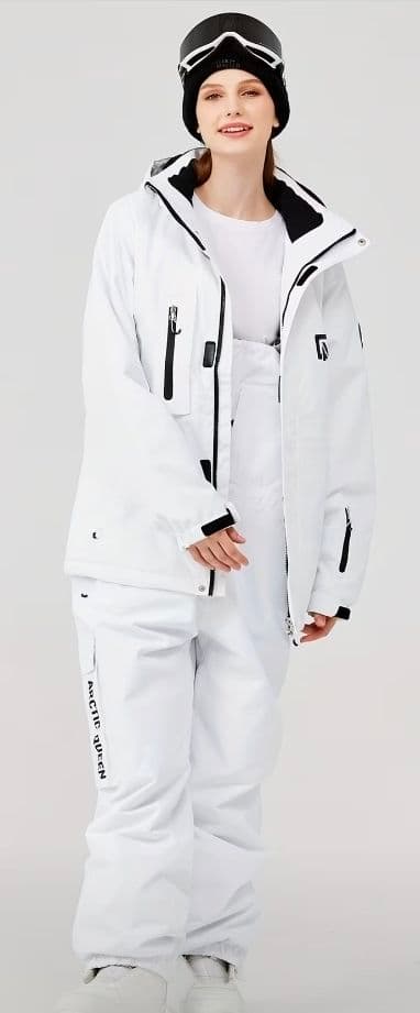 スノーボードウェアJK ホワイト M