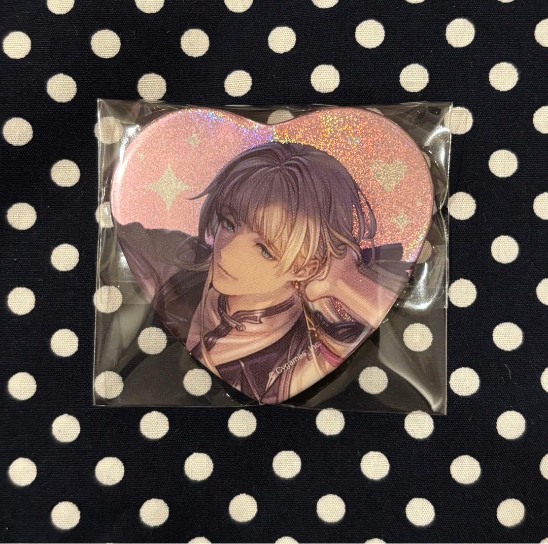 グラブル ハート型缶バッジ カシウス 46点