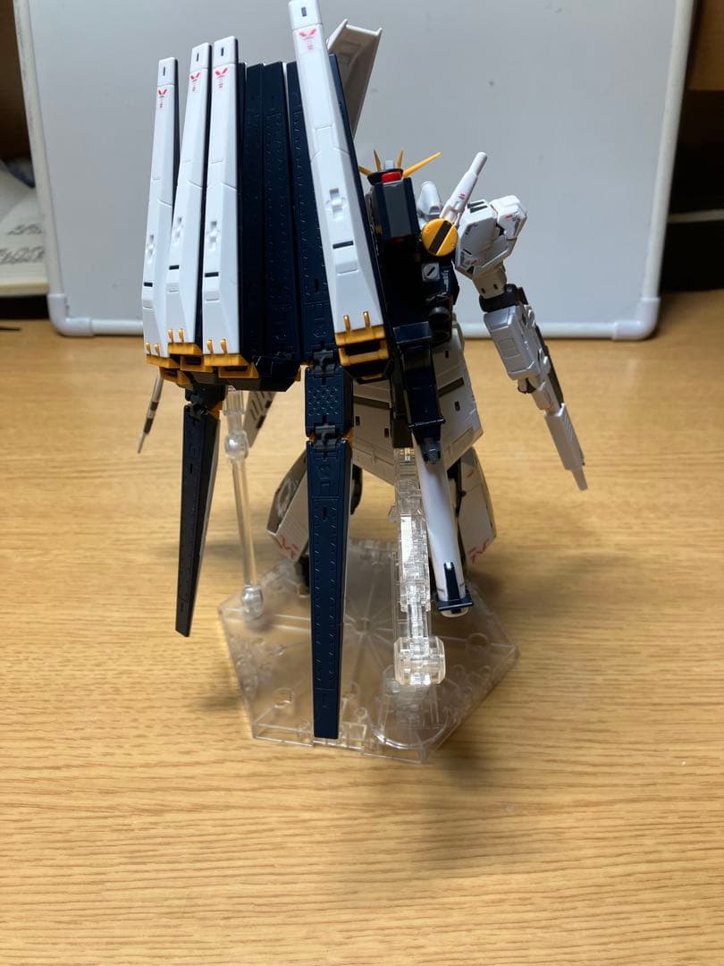 RG 1/144 ニューガンダムHWS(組み立て済み)