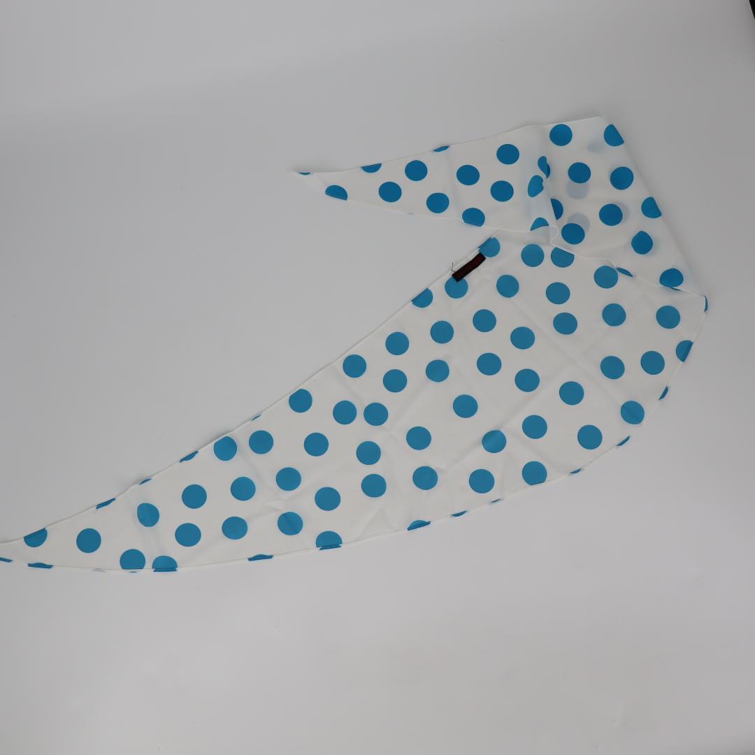 【美品 フラメンコ衣装】スカイブルー×水玉 アトリエ貴美恵 ドレス シージョ