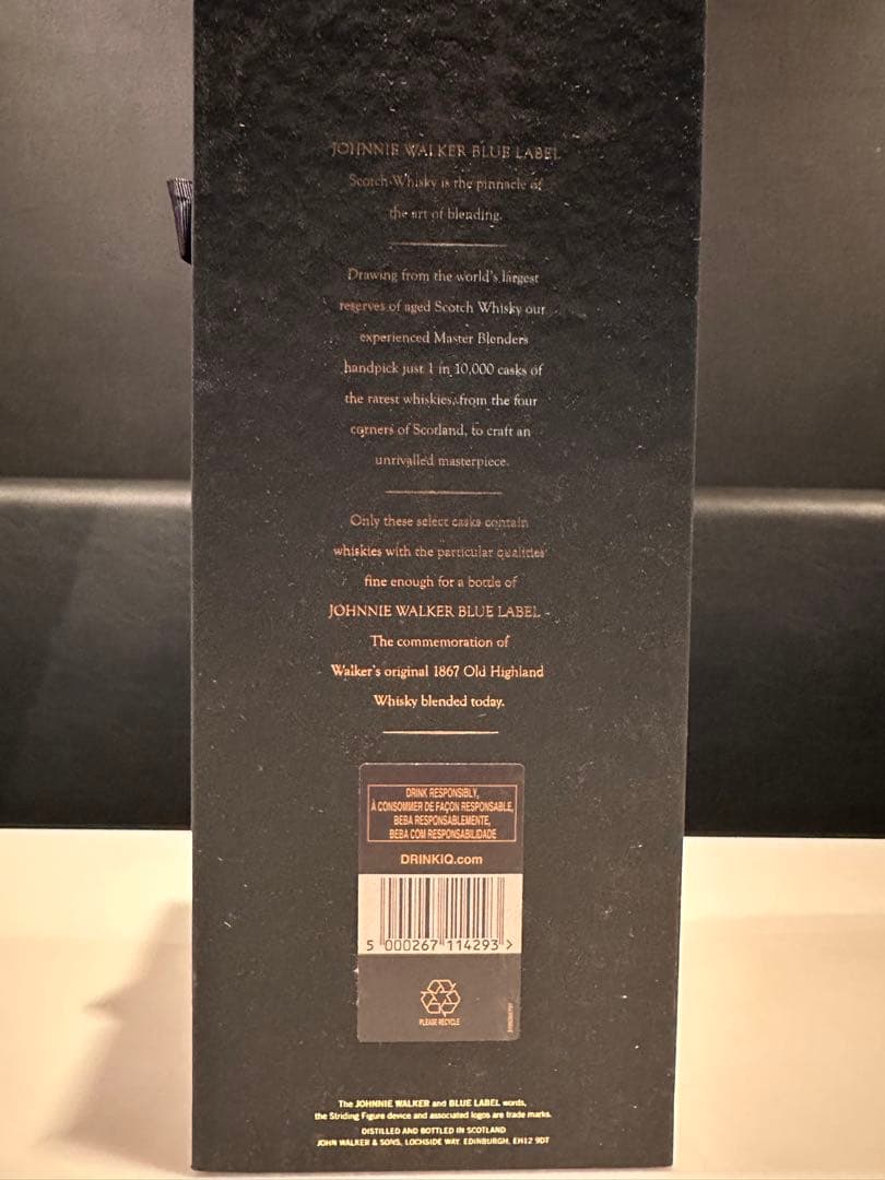 ジョニーウォーカー ブルーラベル 1000ml 40% 箱付き
