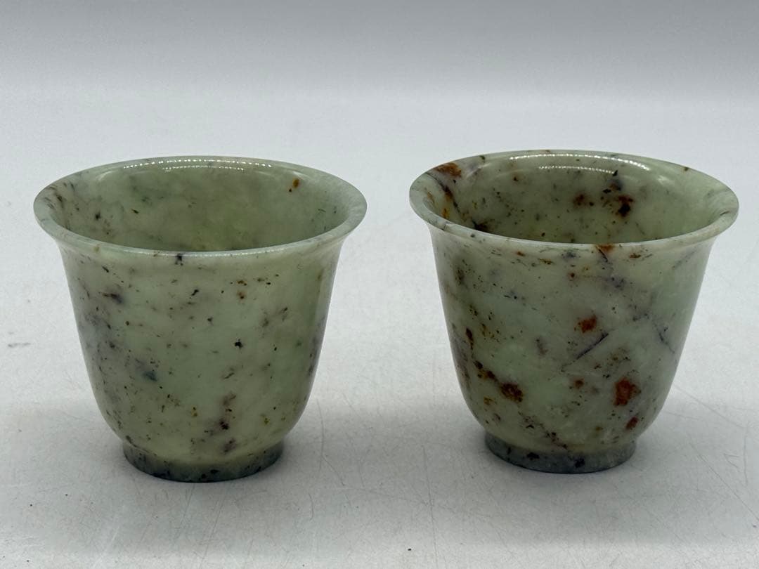 中国　砡製　香炉&小杯3点まとめ　送料込み251110