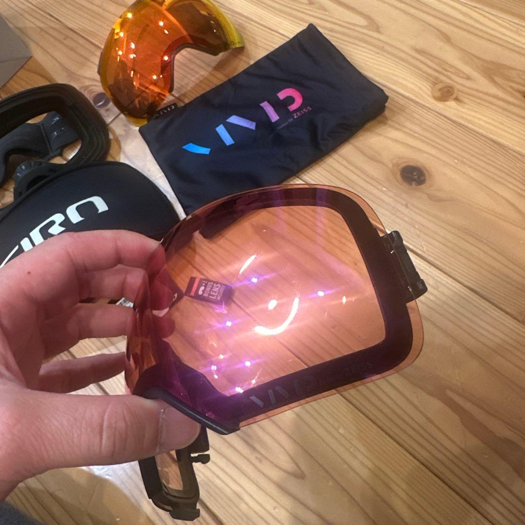 24/25 GIRO COMP AF ゴーグル 交換レンズ付き