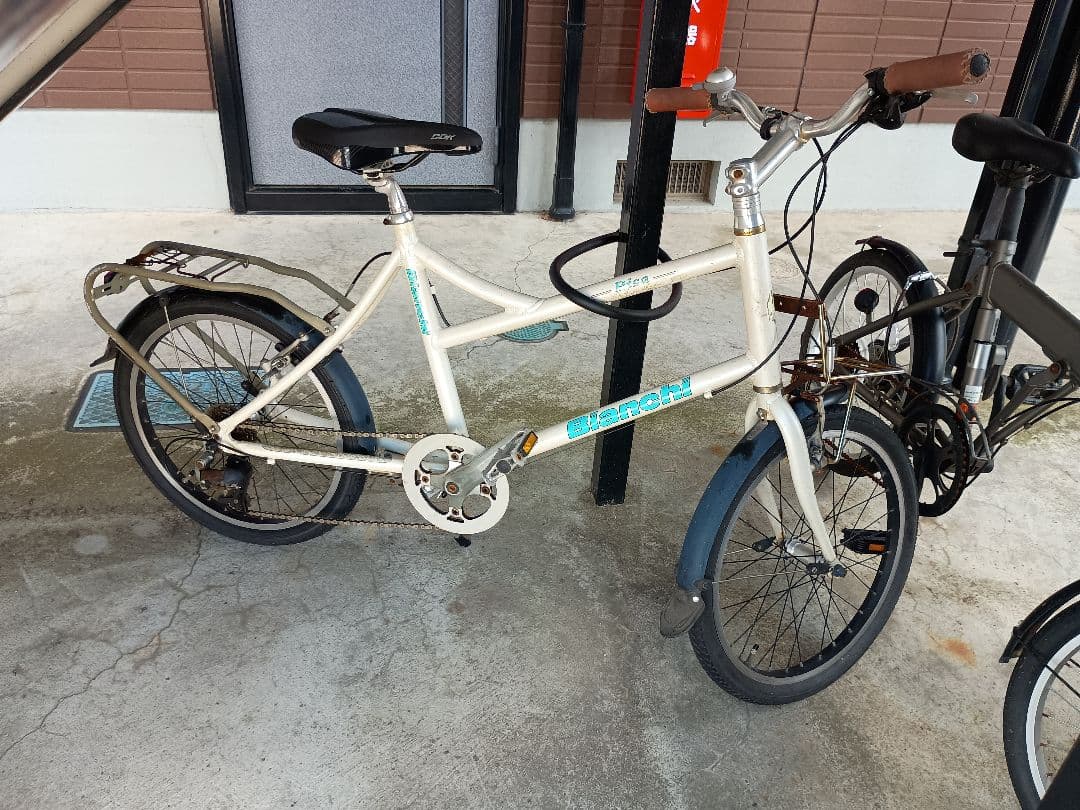 Bianchi ミニベロ ホワイト　ピサ