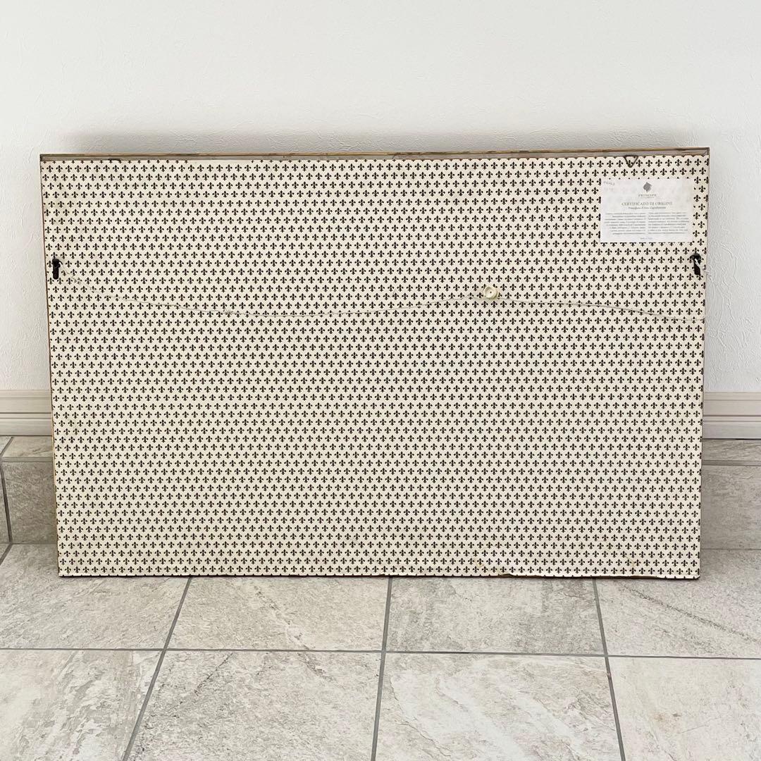 イタリア porcellane PRINCIPE プリンシペ 陶額 白馬 高級