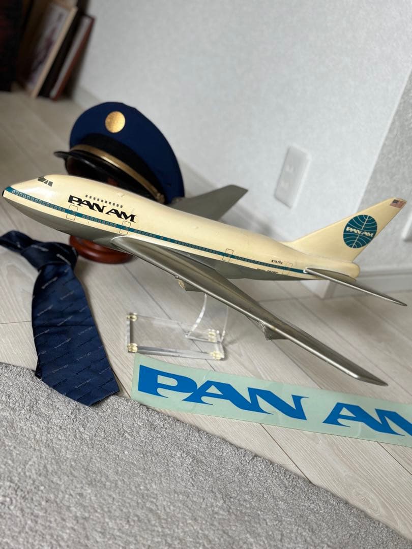 PAN AM パンナム ヴィンテージ 747SPプロモーション用 ネクタイ