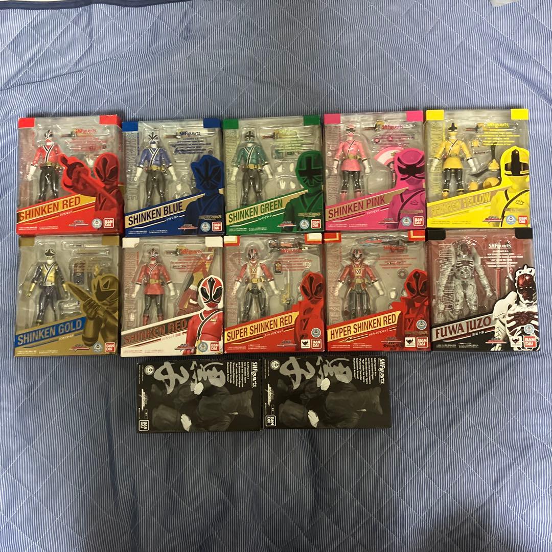 SHFiguarts フィギュアーツ　侍戦隊シンケンジャー　セット