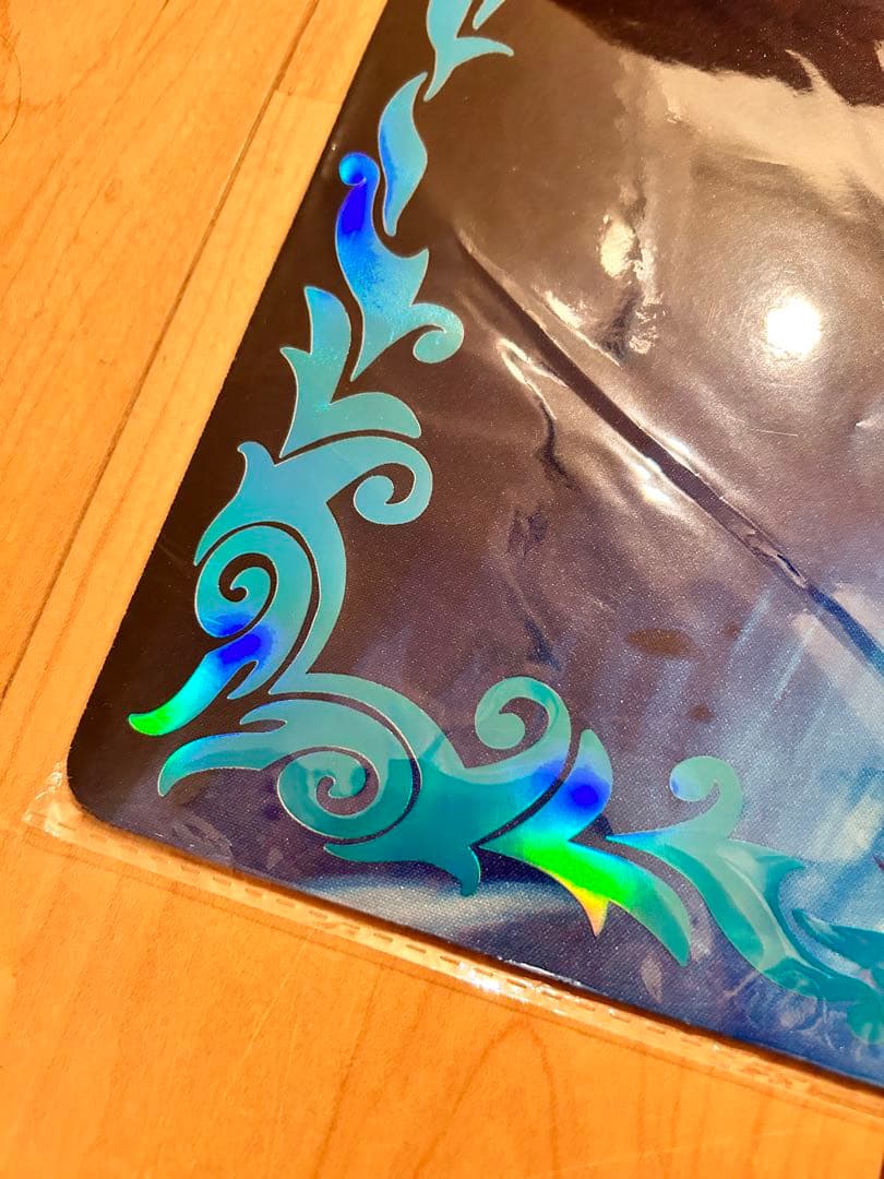 鮪*様 マジック大戦祭　《嵐の目、ウギン》箔押しプレイマット