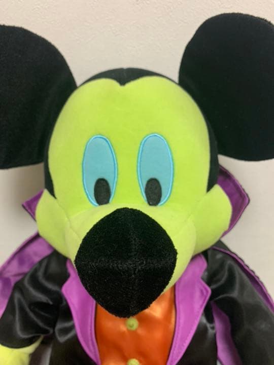 ミッキーマウス　ディズニー　ぬいぐるみ　ハロウィン　ドラキュラ　限定　ブレイン