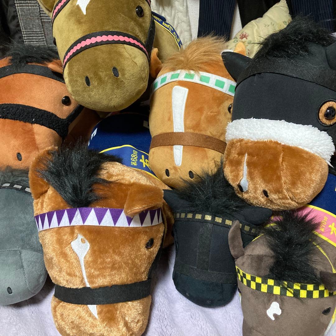 競馬 ぬいぐるみ まとめ売り ダノンデサイル ドウデュース エフフォーリア