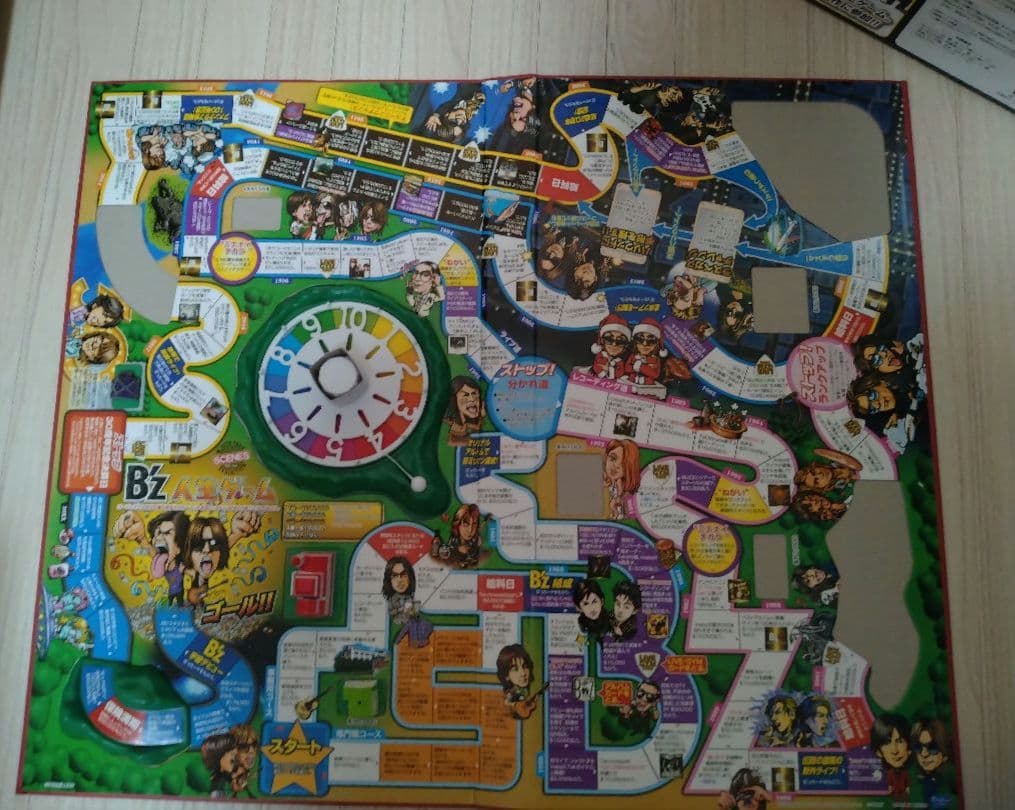 中古『B'z 人生ゲーム LIFE-GYM』