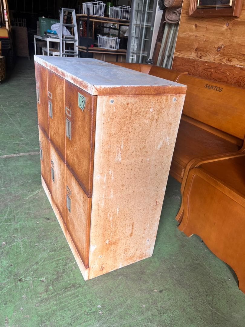 【３】ロッカー　アンティーク　昭和レトロ