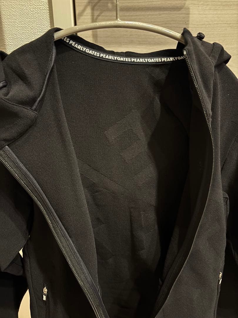 PEARLY GATES フルジップジャケット 黒　新品未使用