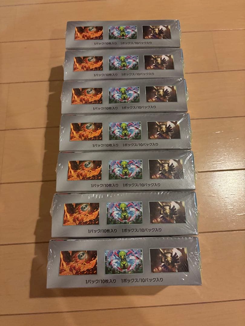 ポケモンカードゲーム テラスタルフェスex 7BOX 新品未開封　シュリンク付き