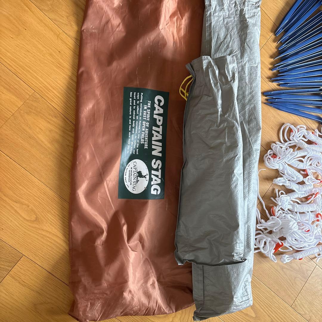【中古品】キャプテンスタッグ　ラニーメッシュタープテント