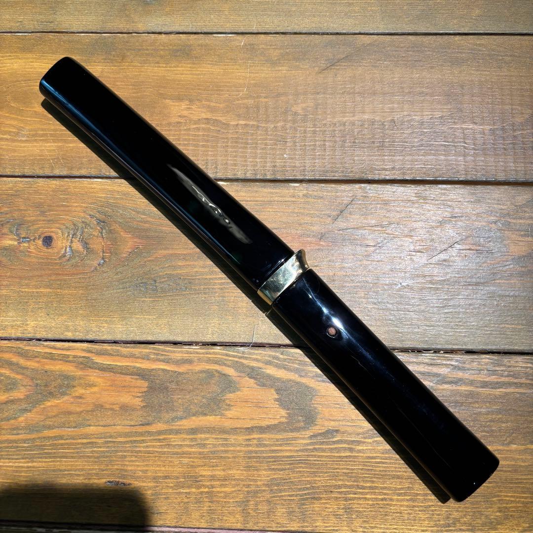 日本刀残欠クラフトナイフNo.62 最上大業物 長曽祢虎徹興里 切先 黒鞘