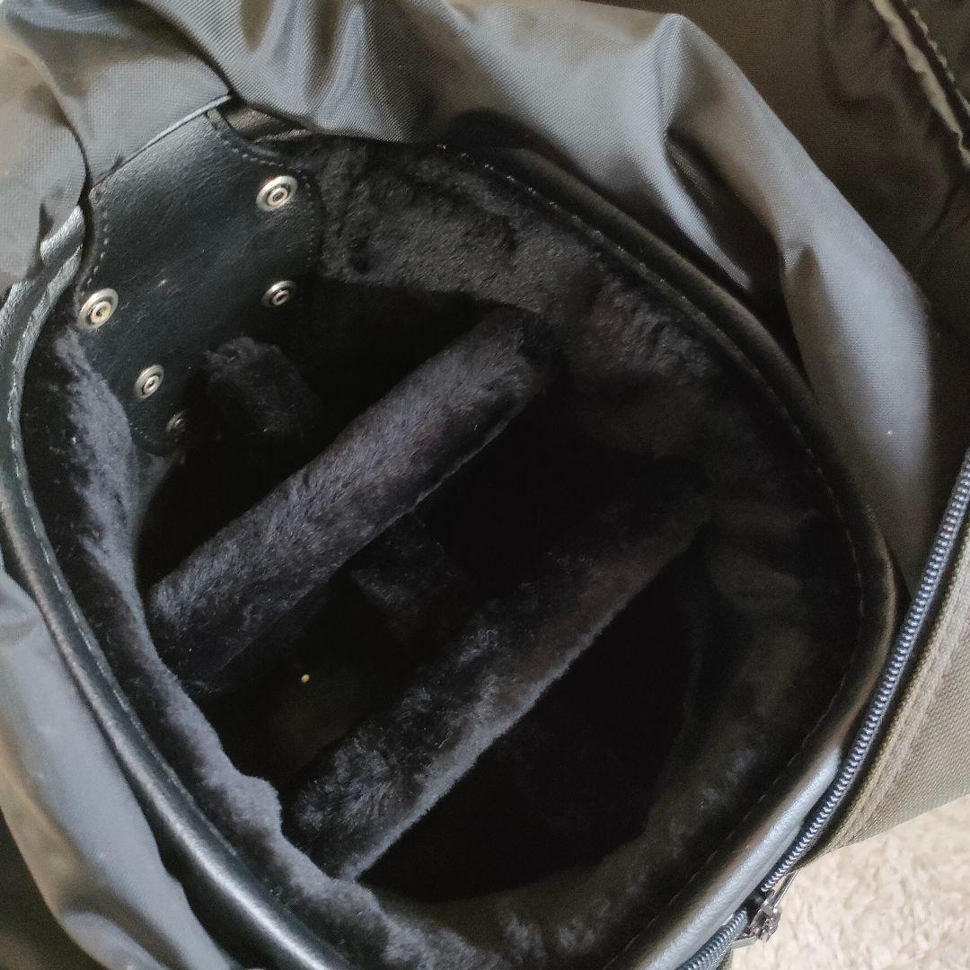 バーニーズニューヨーク キャディバッグ 6分割 カーキ シンプル