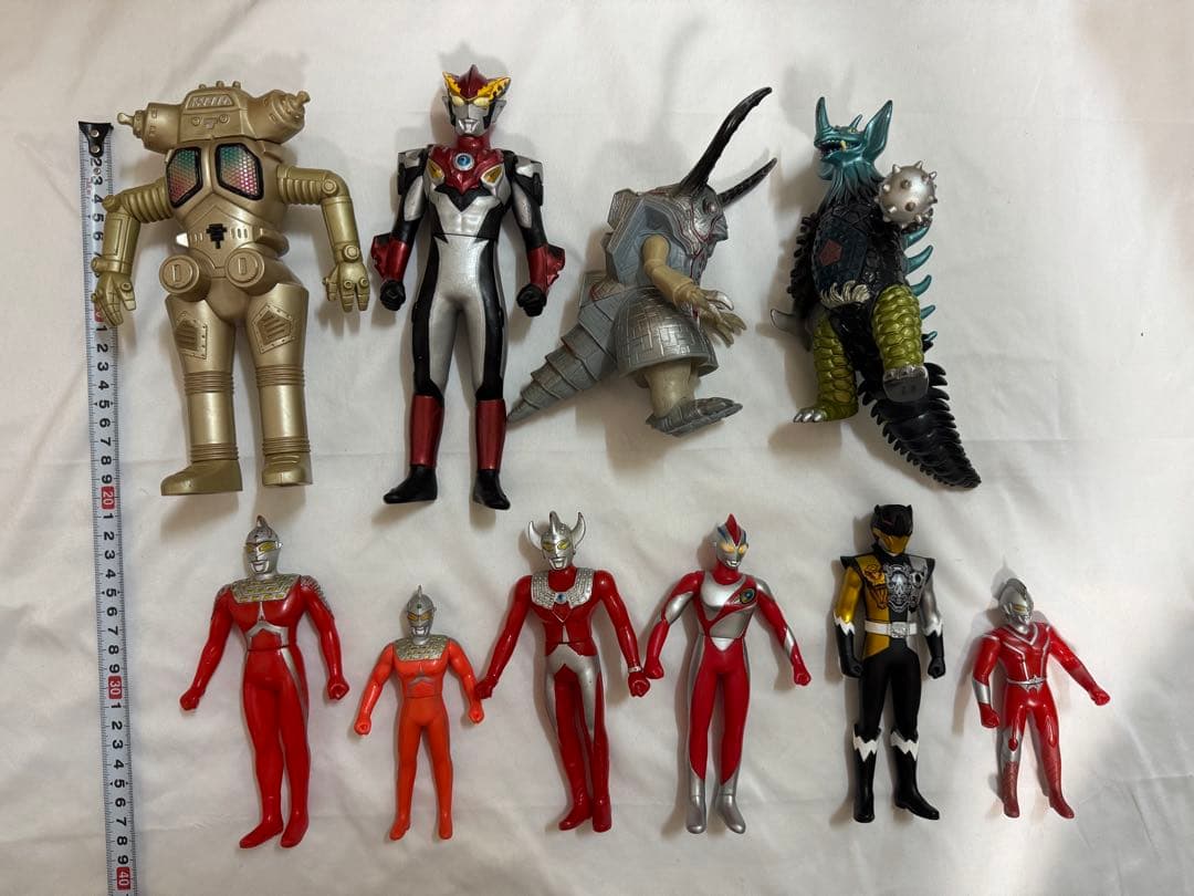 特撮ソフビまとめ売り　ウルトラマン　仮面ライダー　ウルトラ怪獣　日本製含む