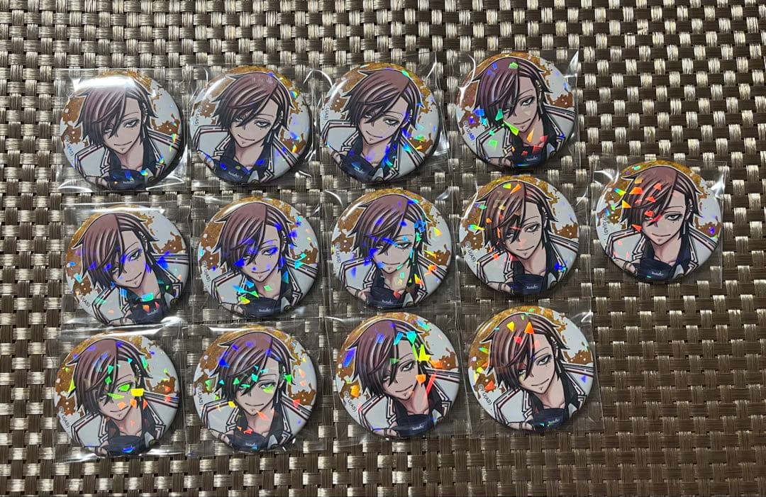 桃源暗鬼 ホログラム缶バッジ マズル vol.3 花魁坂京夜 13点