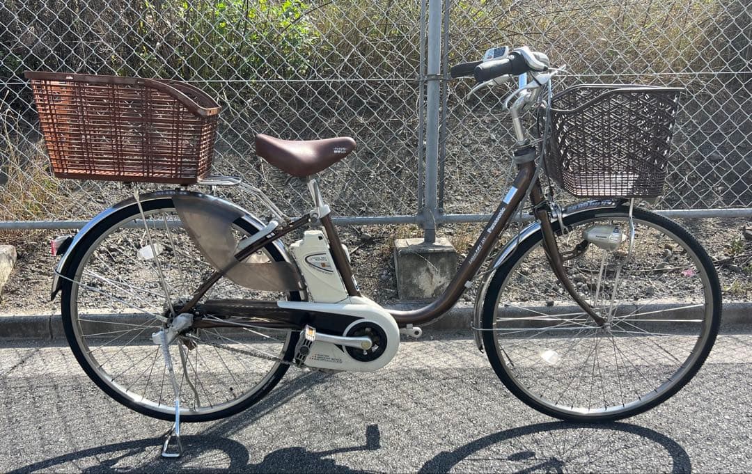 Panasonic VIVIDX電動アシスト自転車キレイな自転車26インチ