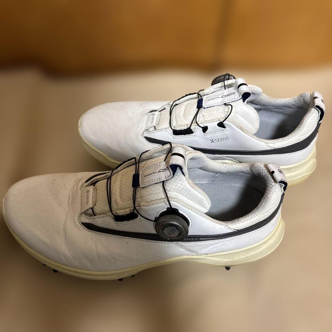 ＥＣＣＯ　レザーGore-Texゴルフシューズ