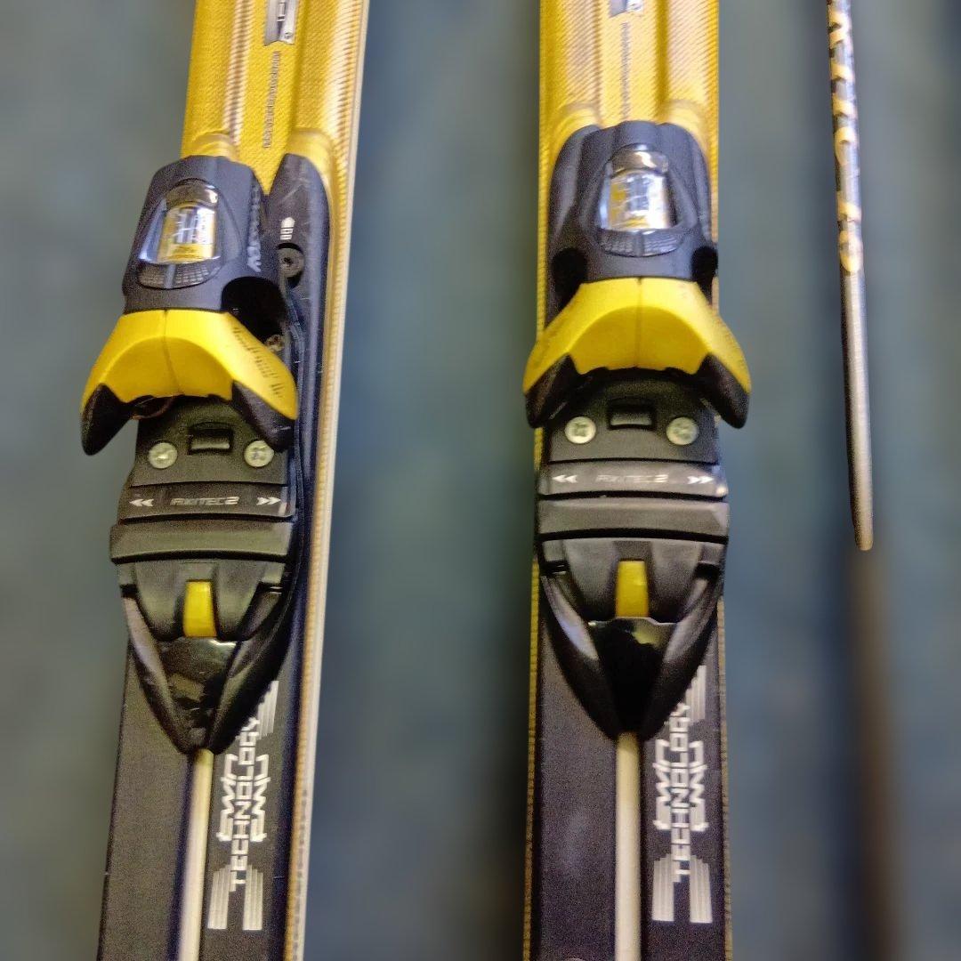 メンテナス済167cm ROSSIGNOL スキー…ストック