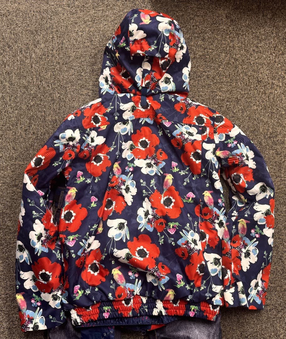 ScoLar　スカラー　スノーボードウェア　上下セット　花柄　ジャケット　パンツ