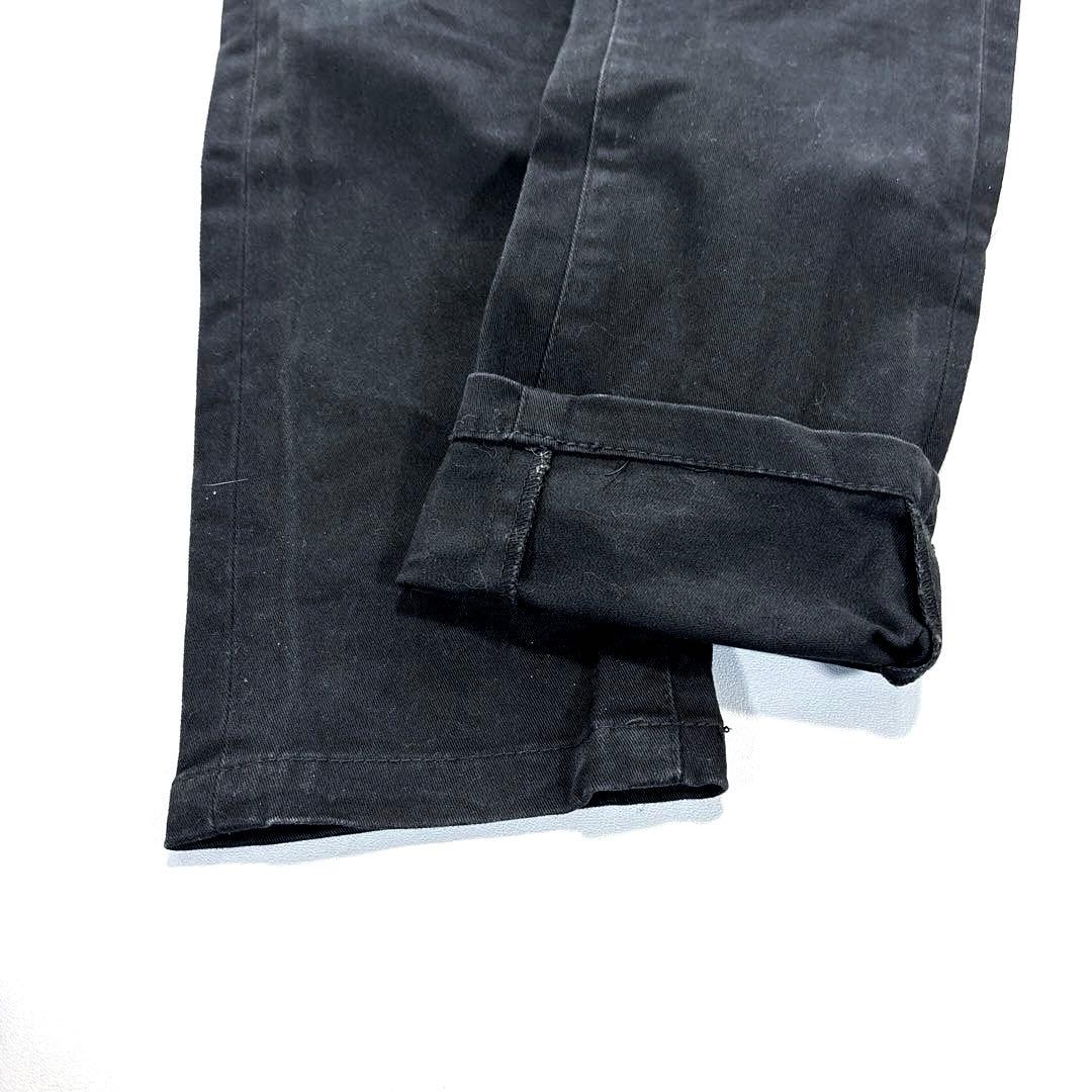 パーリーゲイツ　ロングパンツ　シンチバック　ブラック　0/S オールシーズン