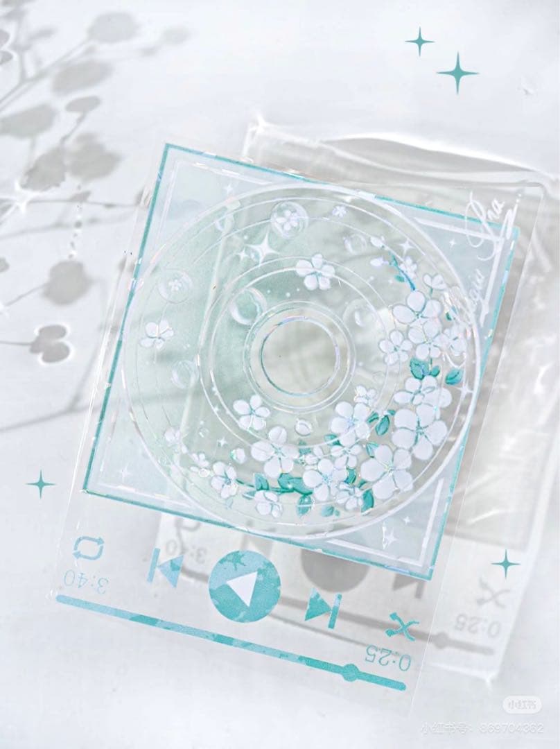 【8464】海外　マステ　5m巻売り　貝殻光マスキングテープ　CD