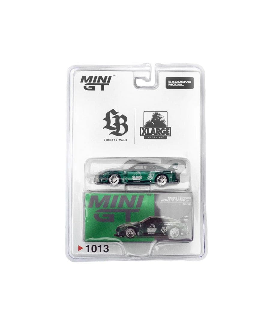 MINIGT LBWK × XLARGE GT NISSAN 35GT 白
