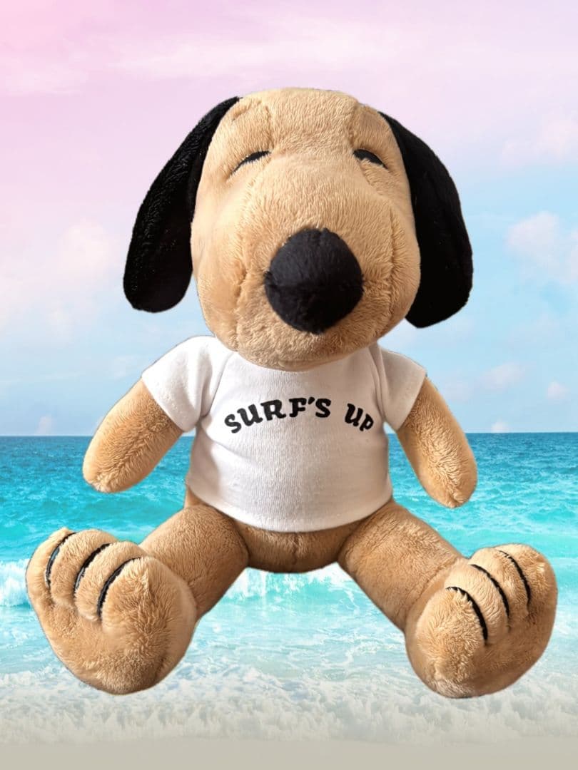 ハワイ Hawaii 日焼けスヌーピーサーファー ぬいぐるみ
