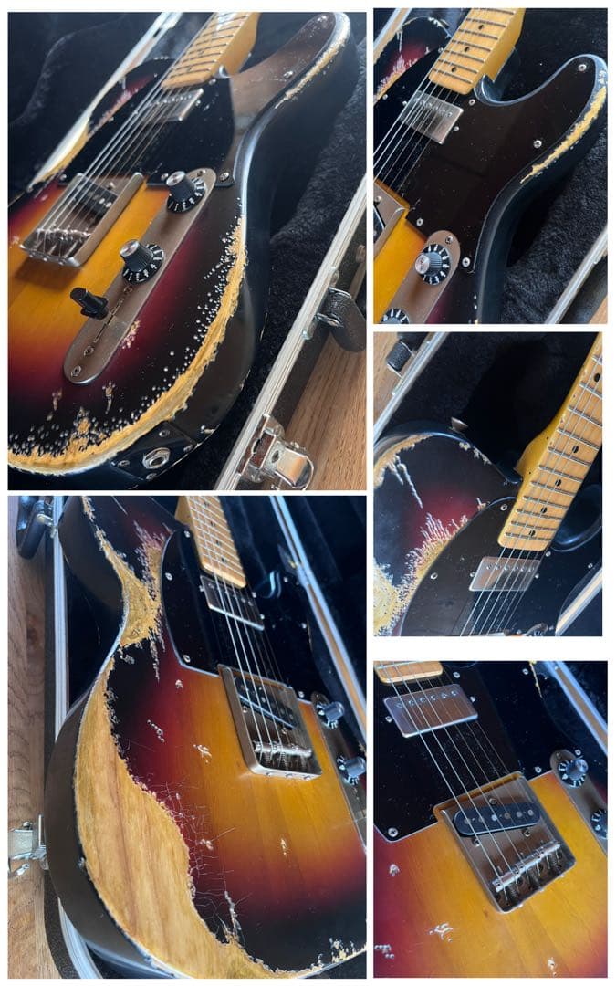 ⭐︎ハードレリック’57 テレキャスタースタイル/アルダー1ピースボディ⭐︎