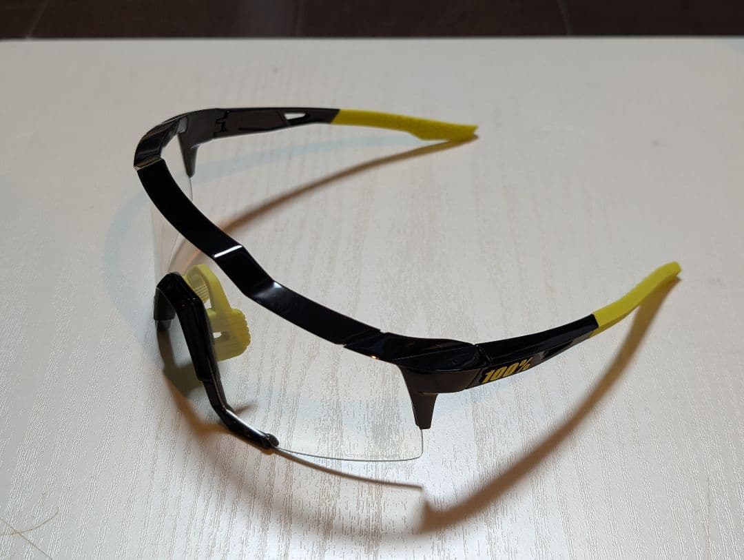 [調光レンズ]100% サングラス Speedcraft ワンハンドレッド