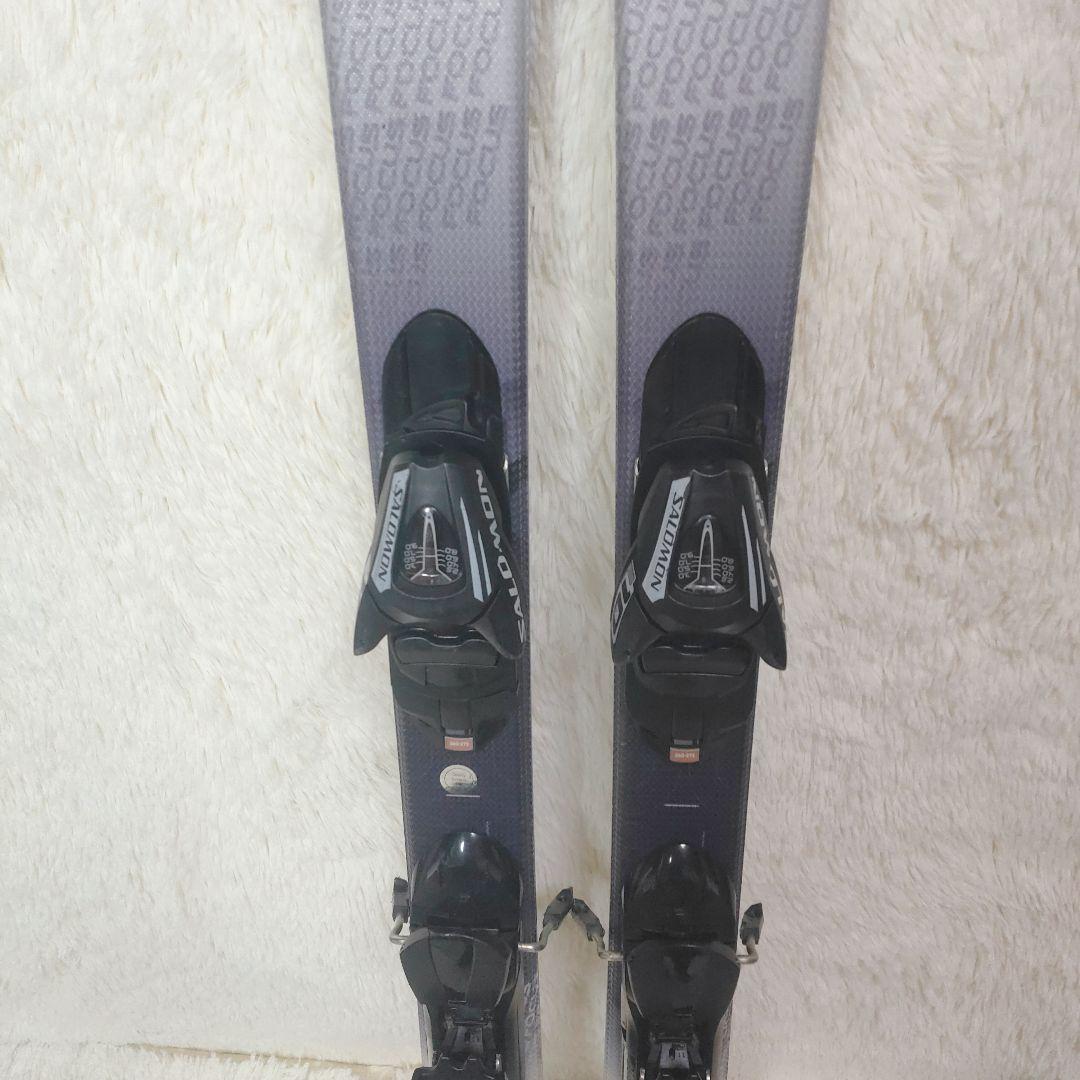サロモン SALOMON Focus 145cm ショートカービングスキーセット
