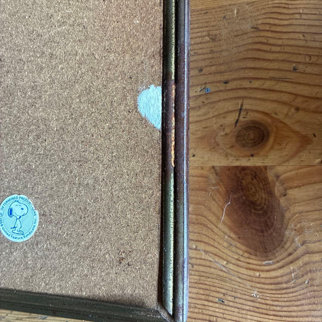 スヌーピー & ウッドストック ミラー　レトロ　ヴィンテージ