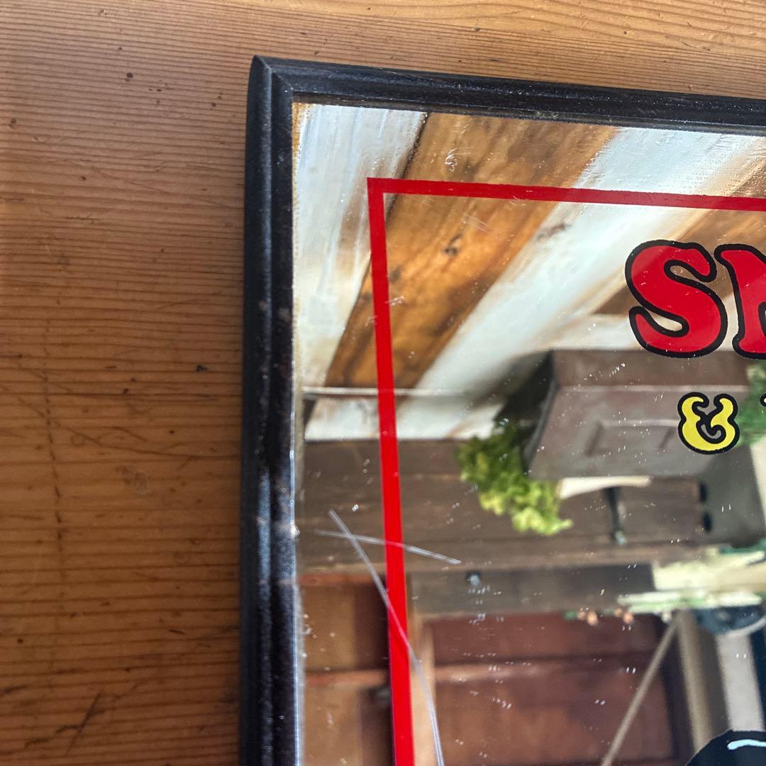 スヌーピー & ウッドストック ミラー　レトロ　ヴィンテージ