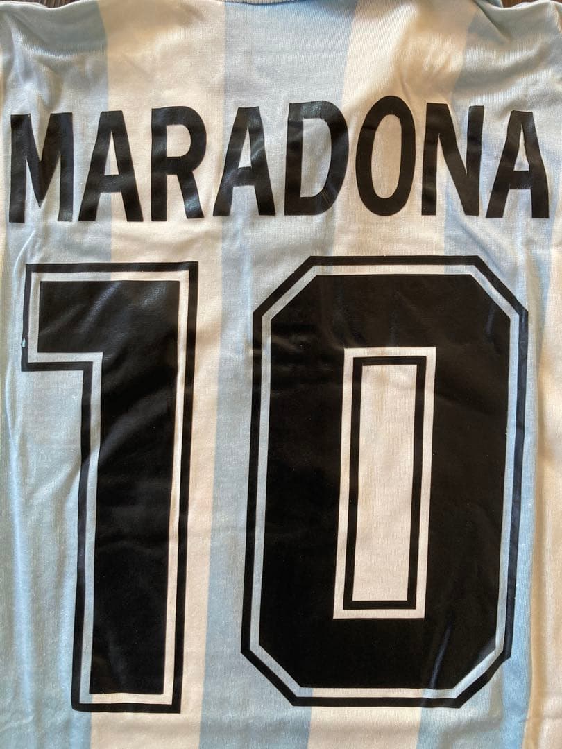 当時物94ワールドカップadidas アルゼンチン マラドーナ サッカーシャツ