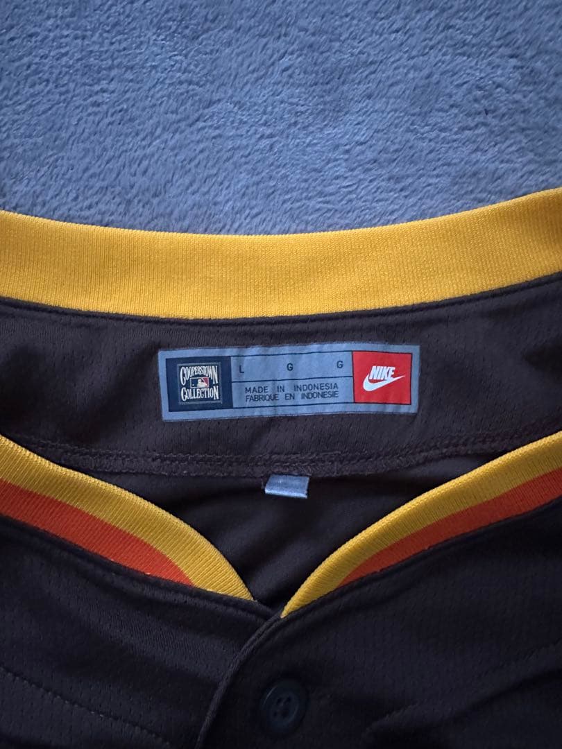Nike パドレス ユニフォーム クーパーズタウンジャージ1984 Lサイズ