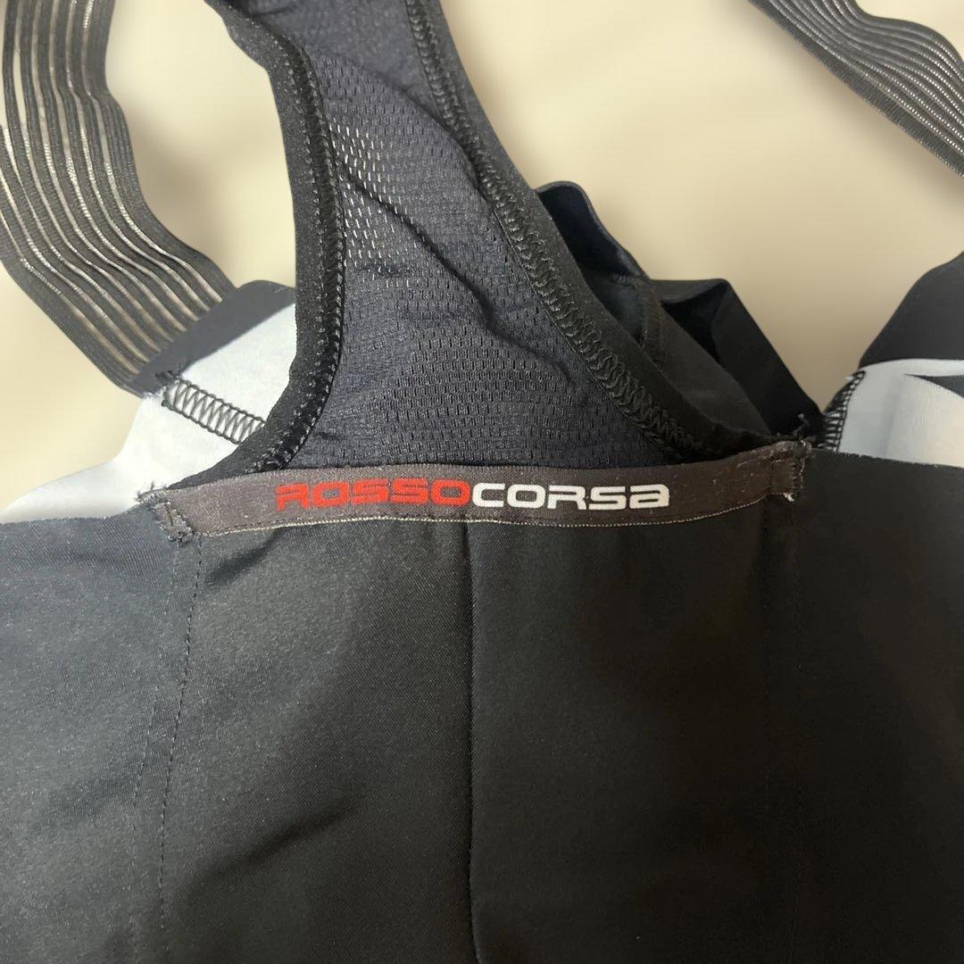 カステリ　ビブショーツ　ロッソコルサ　着用10回未満　美品