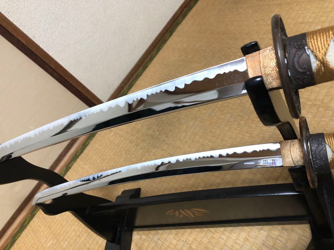 模造刀　大小　刀掛け　セット