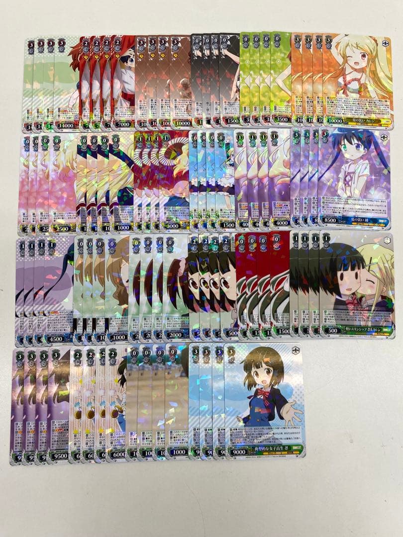 きんいろモザイク 全色 RR以下 ４コン AB混合の場合あり ヴァイスシュバルツ