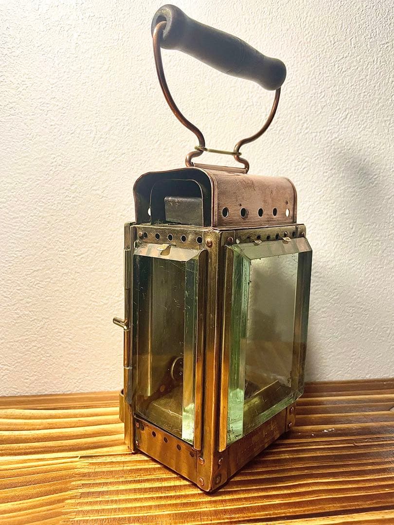 【極希少】C. Beuttenmüller&Coビンテージランタン3面プリズム