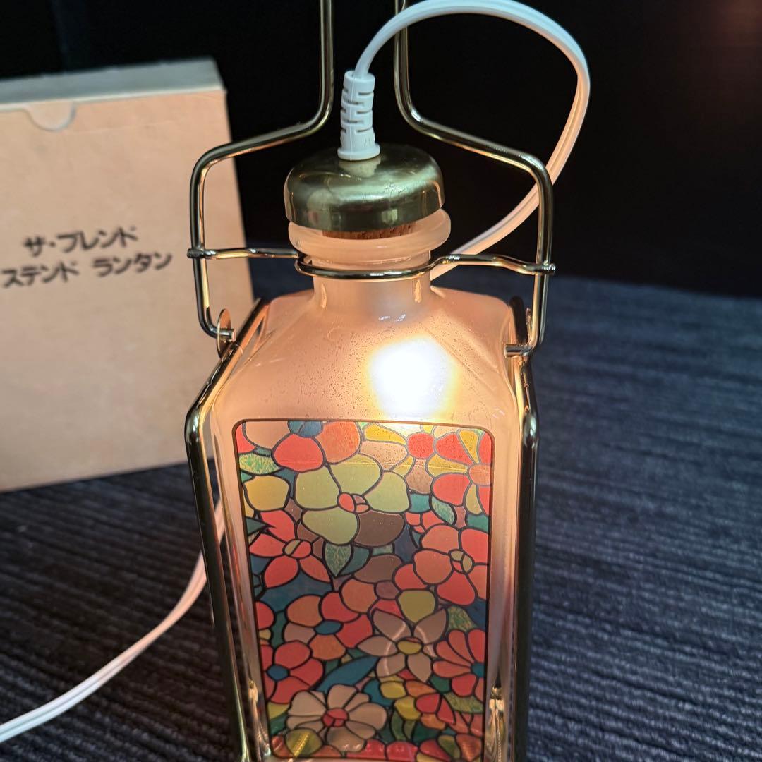 【極希少】非売品 ニッカウヰスキー ステンドランタン 販促用 昭和レトロ 箱付